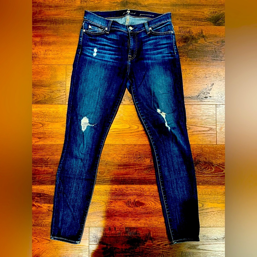 7 for all mankind Gwenevere Jeans - size 30 - mint condition